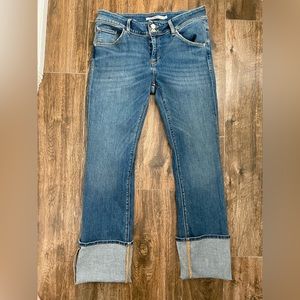 Hudson Beth Deep Cuff Jeans